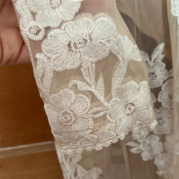 For Love And Lemons Temecula Lace Maxi Dress- Lace Maxi- Boho Wedding Dress - Picture 8 of 15